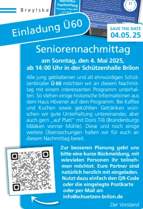 Seniorennachmittag 2025